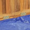 Patio Box 68.9"x19.7"x21.7" Solid Wood Teak