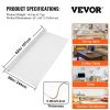 VEVOR 96 x 42 Inch Clear Table Cover Protector, 2mm Thick Clear Desk Protector Table Pads, Plastic Tablecloth Table Protector for Dining Room Table